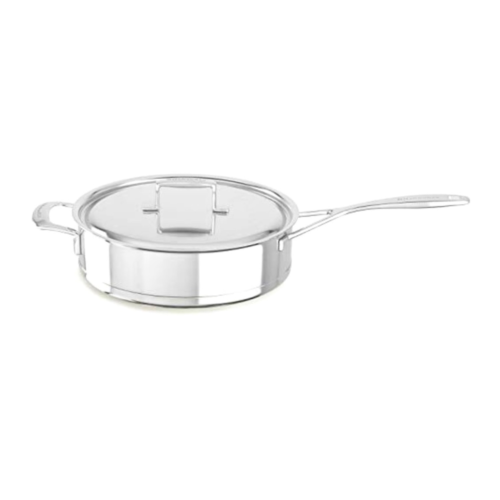 KitchenAid Professional Stainless Steel Five-Ply 3 Quart Low Saute Pan